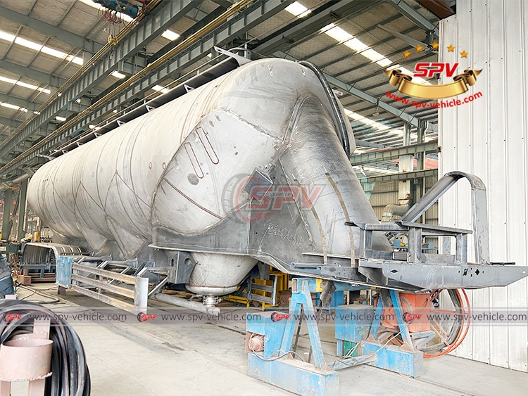 Trailer Tank Was Prepared